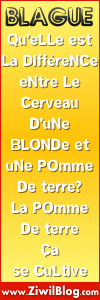 une blague